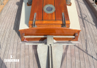 Foredeck view aft