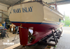 Hauled out starboard quarter