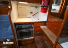 Galley cooker/ chart table to starboard