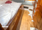 Double forecabin view forward