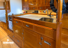 Galley to starboard