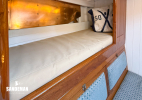 Starboard saloon pilot berth view aft