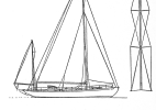 Original Rig and Sail plan