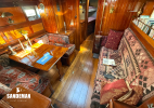 Saloon view forward from companionway