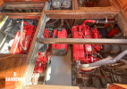 Engine space view forward
