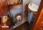 WC compartment to port