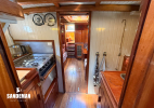 View aft via galley