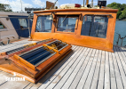 View aft to wheelhouse