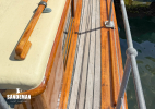 Starboard side deck view forward
