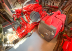 Port engine view forward