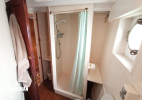 'No. 2' cabin WC/ shower compartment