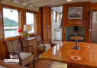 Deck saloon view forward to port