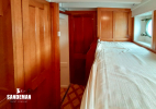 'No 3' twin bunks cabin to port