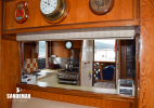 View aft to galley from saloon