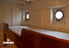 Starboard aft twin bunk cabin