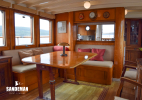 Saloon view aft to starboard