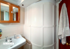 'No. 2' cabin WC/ shower compartment