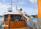 Wheelhouse view aft