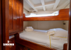 Starboard forward twin cabin [Photo: Francesco Rastrelli/ Blue Passion]