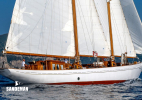ORIANDA - Oscar W. Dahlström 74 ft Staysail Schooner 1937/2025 [Photo: Francesco Rastrelli/ Blue Passion]