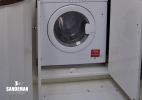 Galley washing machine to port aft