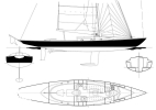 Spirit 46 Profile and arrangement plan