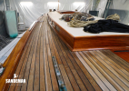 Foredeck view aft
