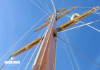 Mast from aft