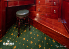 Owner cabin view to starboard [Photo: James Robinson Taylor]