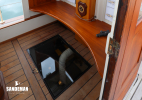 Wheelhouse port entrance
