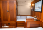 Owner cabin view to starboard
