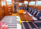 Saloon view aft