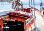 Companionway to saloon