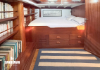 Owner en-suite double cabin view to port