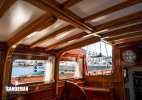 Saloon view aft to companionway
