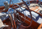 Helm view aft