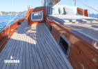 Port side deck view forward