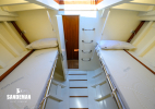 Crew cabin forward