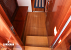Down aft to owner en-suite double cabin