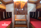 Companionway view aft [Photo: James Robinson Taylor]