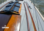 View forward from cockpit