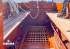 Cockpit view aft