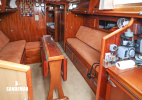 View forward from galley