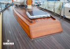 View aft over trunk cabin