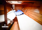 Crew cabin view forward