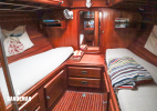 Fore cabin view forward