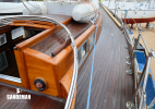Starboard side deck view forward