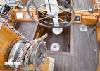 Cockpit view forward from mizzen