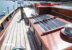 Starboard side deck view aft