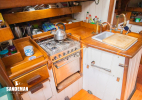 Galley to port